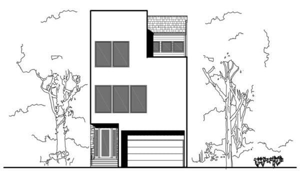 Townhouse Plan E5054 A1.1