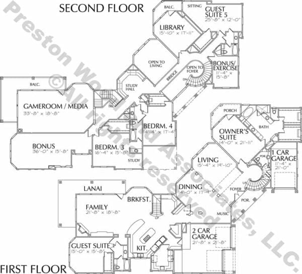 Two Story Home Plan D0122