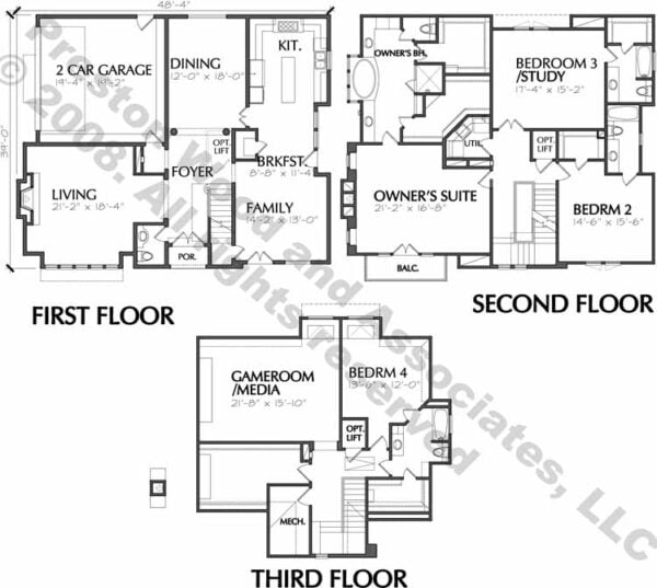 Urban House Plan D0277