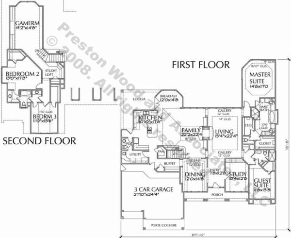 Two Story House Plan aC5328