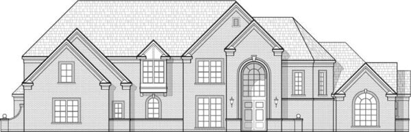 Two Story House Plan C8281