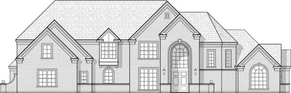 Two Story House Plan C8281