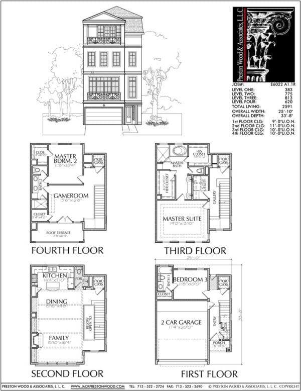 Townhouse Plan E6022