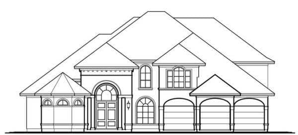 Two Story House Plan D4007