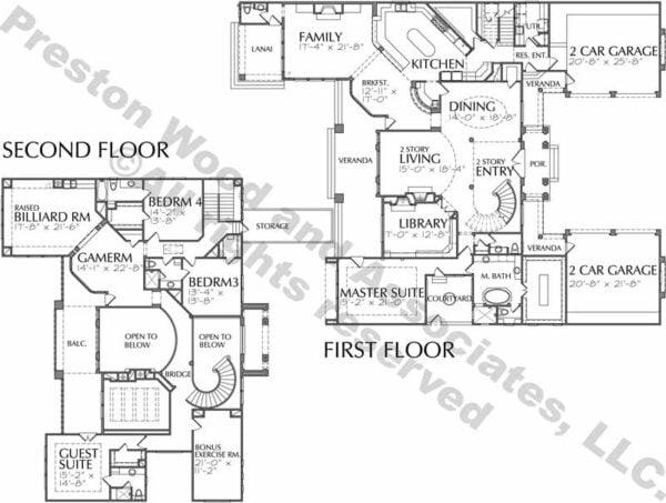 Two Story Home Plan D1156