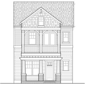 Townhouse Plan E2300 A2.2