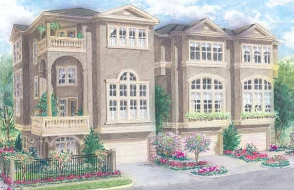 Duplex Townhome Plan C8242