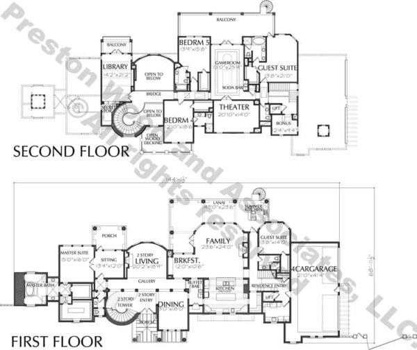 Two Story House Plan D8120