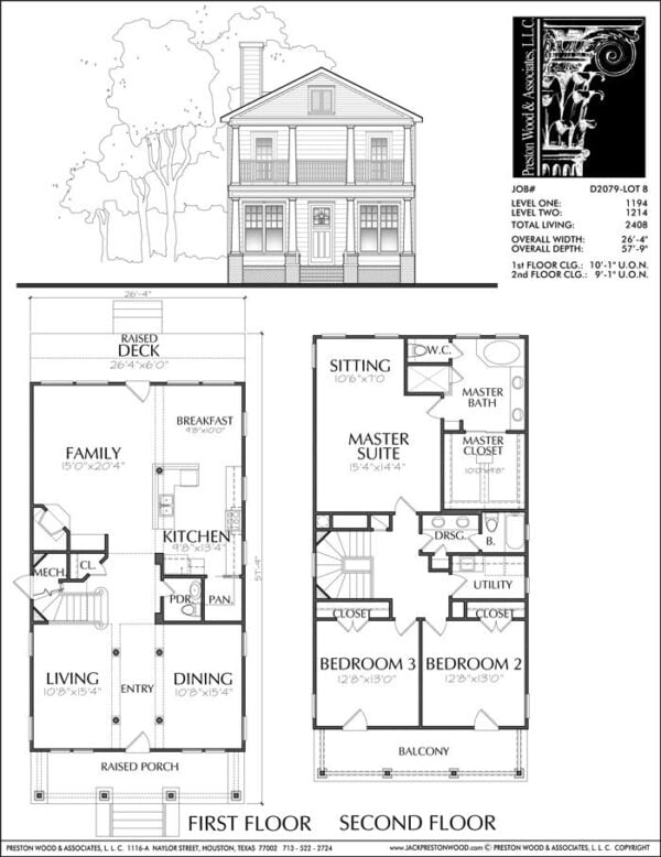 Urban House Plan D2079