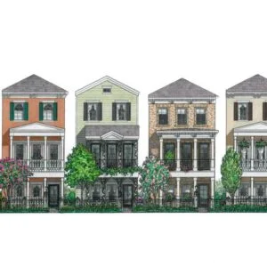 Townhouse Plan D5214-2224