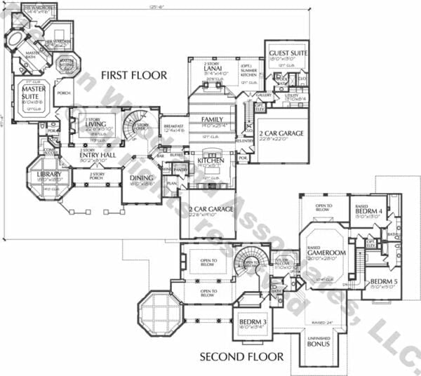 Two Story House Plan D4184