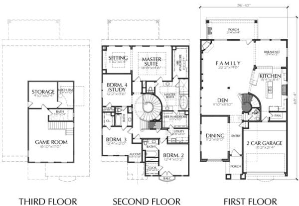 Urban House Plan E0244