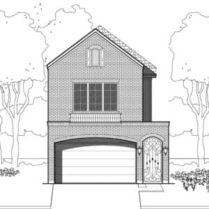 Townhouse Plan E2284 A1.1R