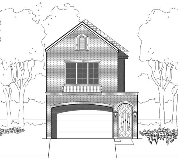 Townhouse Plan E2284 A1.1R