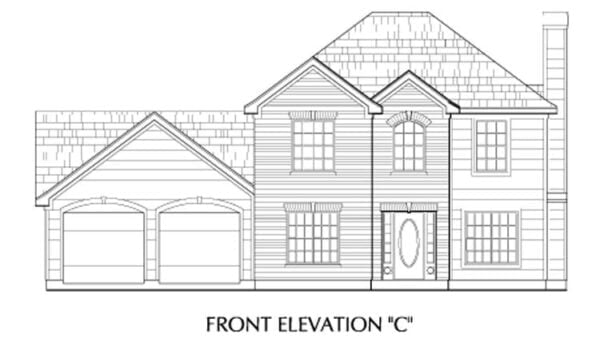 Two Story House Plan C5029