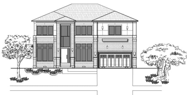 Two Story House Plan A0422