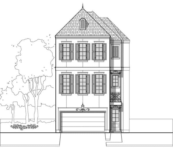 Townhouse Plan E1036 B1.1