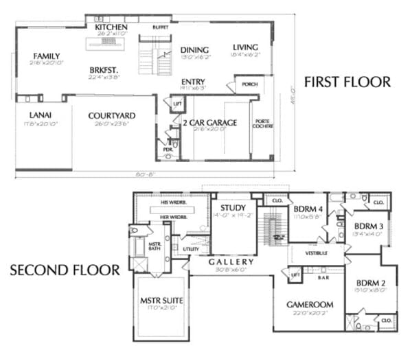 Urban House Plan E1063