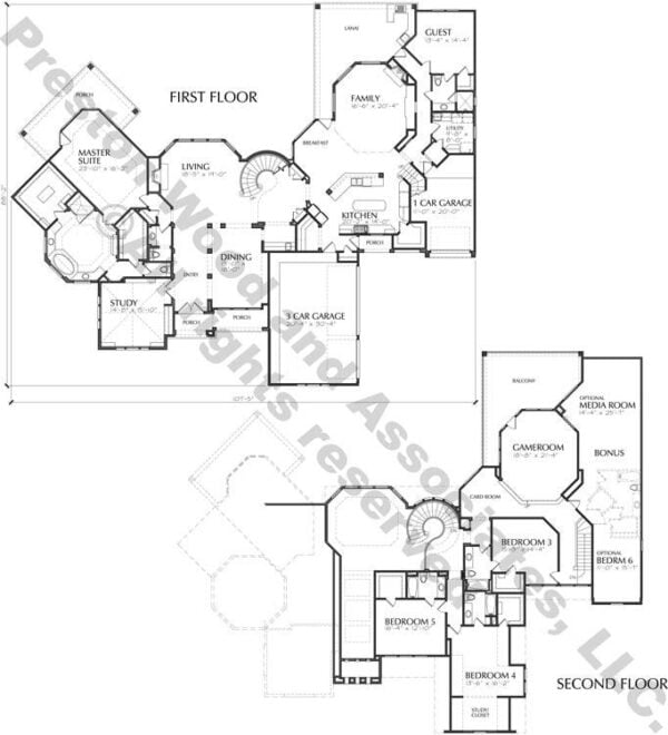 Two Story Home Plan D2126