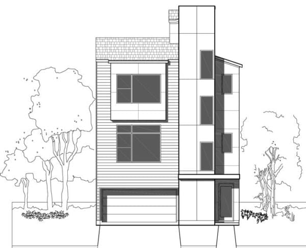 Townhouse Plan E1226 B