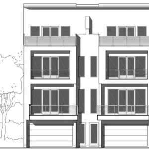 Duplex Townhouse Plan E1052