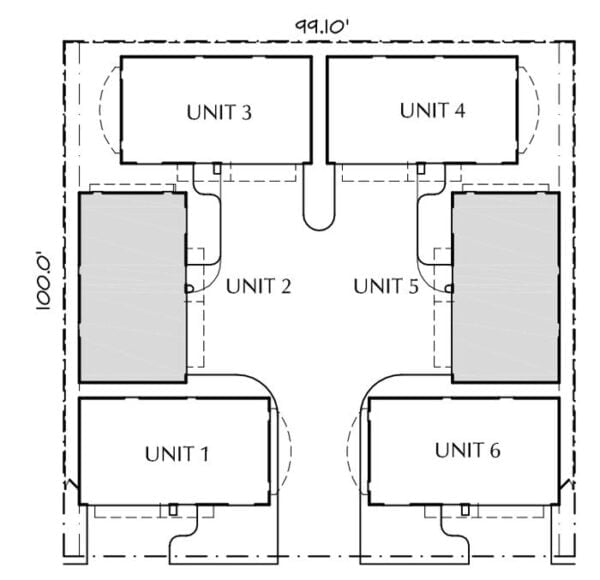 Townhouse Plan C9039-1963