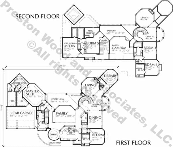 Two Story Home Plan D2288
