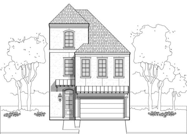 Townhouse Plan E1036 A2.1