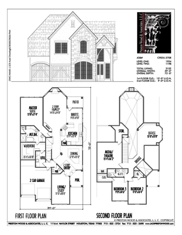 Urban House Plan C9026