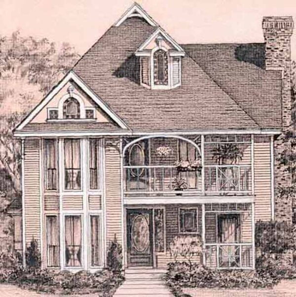 Victorian Style House Plan 82-1769