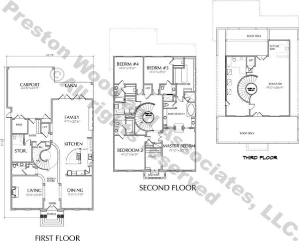 Two Story Home Plan aD4227