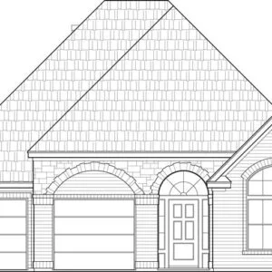 Patio House Plan C6157