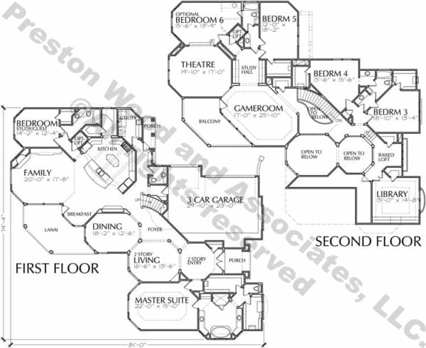 Two Story Home Plan D4008