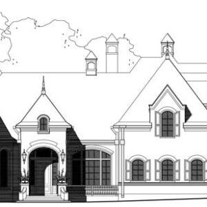 Two Story House Plan E0101