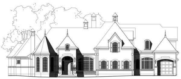 Two Story House Plan E0101