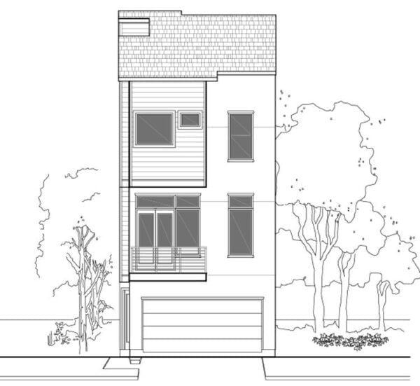 Townhouse Plan E1171 B1.1L