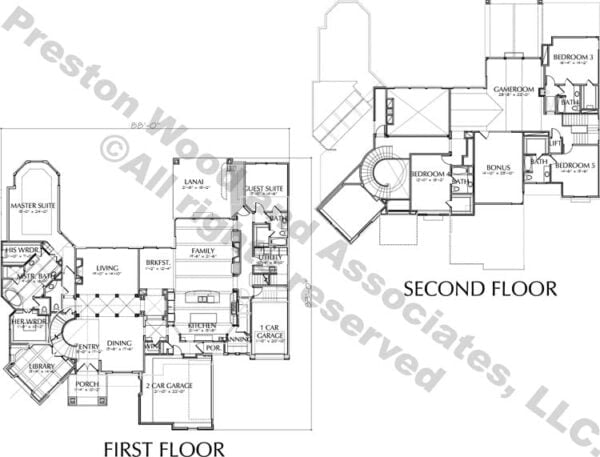 Two Story House Plan D6259