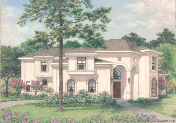 Two Story Home Plan D2009