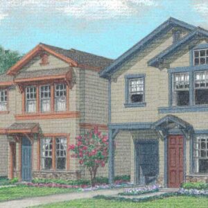 Two Story House Plan D3138