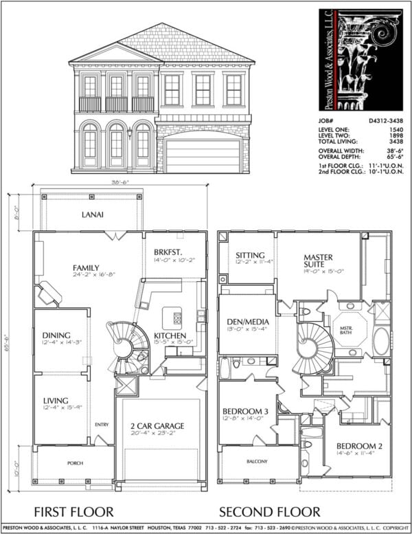 Urban House Plan D4312