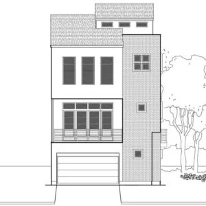 Townhouse Plan E3214 A4.1