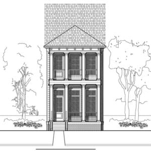 Townhouse Plan E2163 A1.1