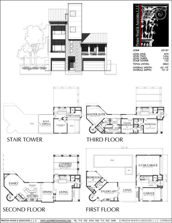 Urban House Plan E0187