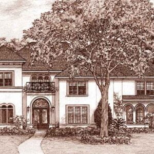 Two Story Home Plan D3080