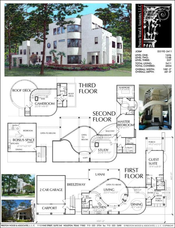 Urban House Plan D3192