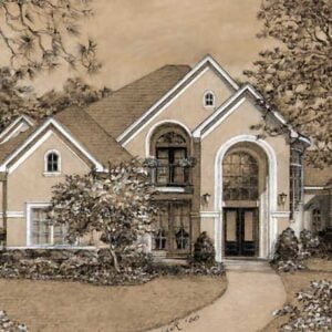 Two Story House Plan D1101