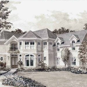 Traditional Style House Plan C8129