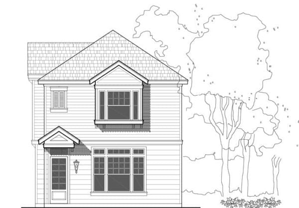 Two Story House Plan E0230 U1