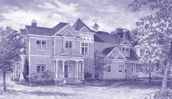 Two Story Home Plan C9298
