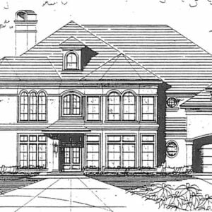 Two Story House Plan C5009